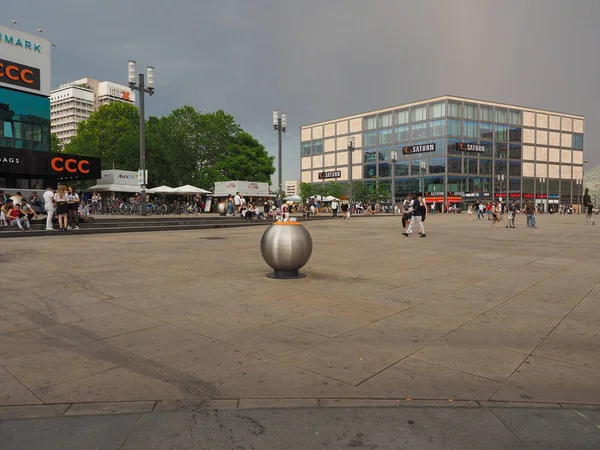 Alexanderplatz en Berlín — Foto de Stock