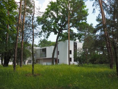 Bauhaus Meisterhaeuser Içinde Dessau