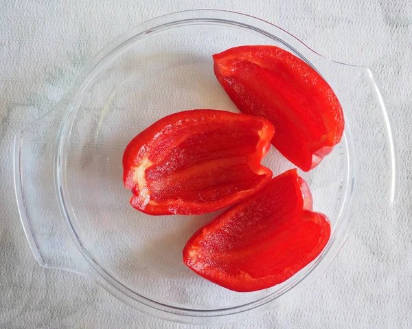 Kırmızı biber sebze gıda — Stok fotoğraf