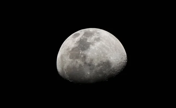 Pleine lune vue avec télescope — Photo