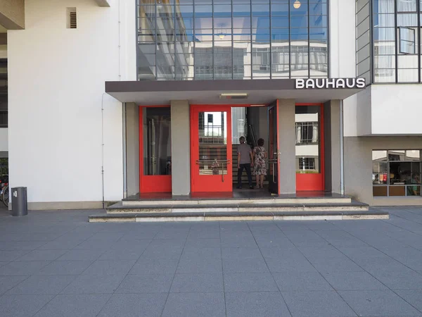 Bauhaus in Dessau — Stock Photo, Image