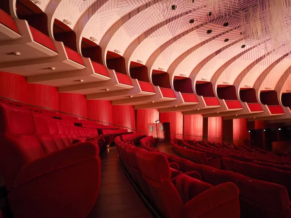 Sala principale del Teatro Regio di Torino — Foto Stock