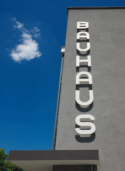 Bauhaus a Dessau — Foto Stock
