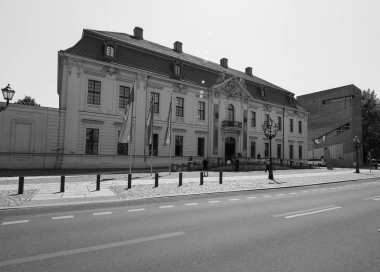 Berlin'deki Yahudi Müzesi siyah beyaz