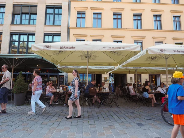 Hackescher Markt v Berlíně — Stock fotografie