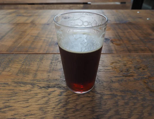 Britisches Bier Ale Pint — Stockfoto
