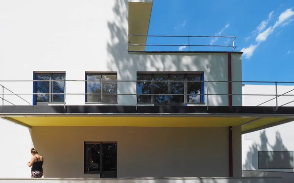 Bauhaus Meisterhaeuser Içinde Dessau — Stok fotoğraf