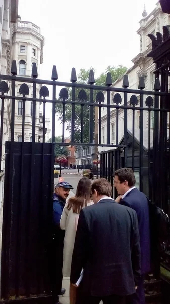 10 Downing Street em Londres — Fotografia de Stock