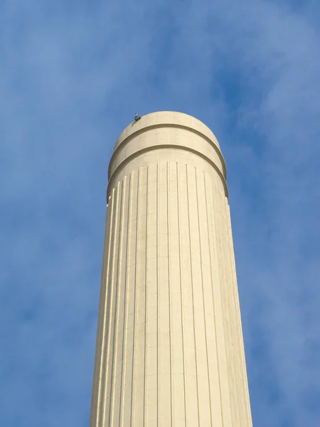 Coș de fum Battersea Power Station din Londra — Fotografie, imagine de stoc