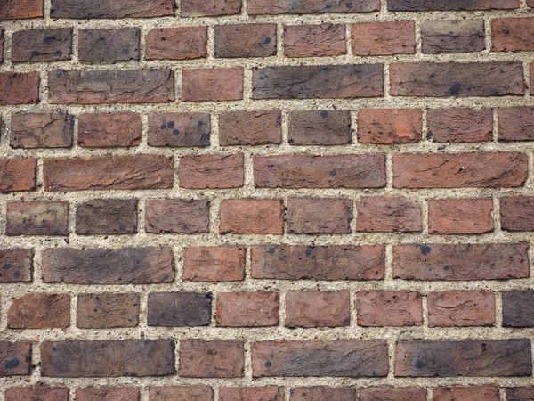 Dark red brick wall background — Stock Photo, Image