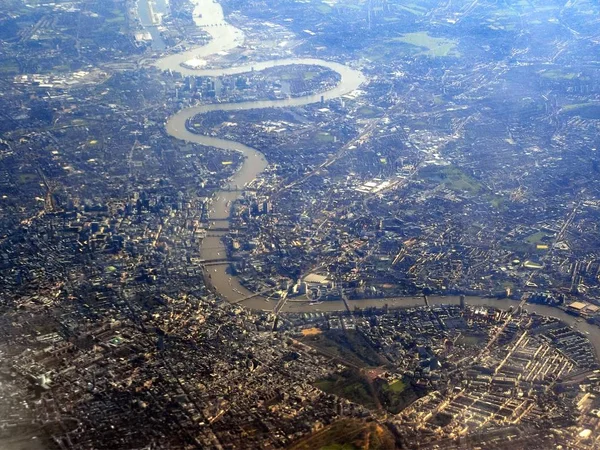 Vue aérienne de Londres — Photo