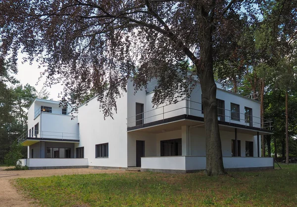 Bauhaus Meisterhaeuser w Dessau — Zdjęcie stockowe