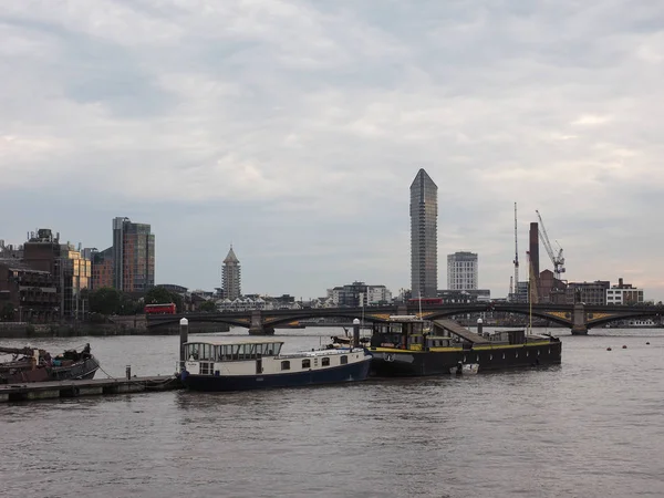 Río Támesis en Londres — Foto de Stock