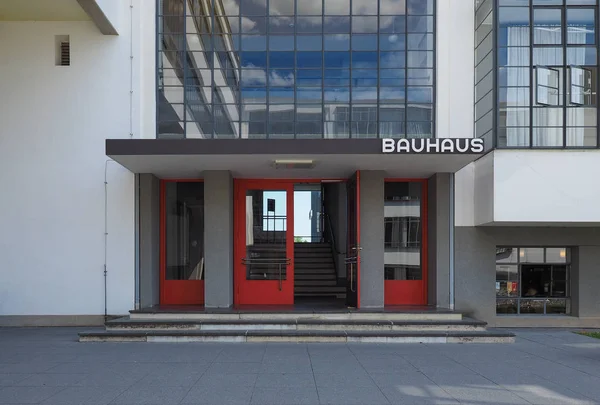 Bauhaus en Dessau — Foto de Stock