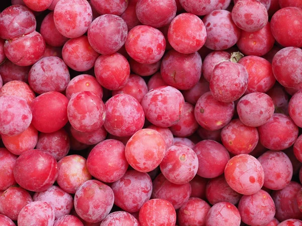 Ameixa fruta fundo alimentar — Fotografia de Stock