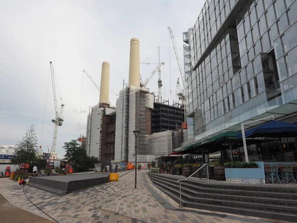 Rerozwój elektrowni w Londynie — Zdjęcie stockowe