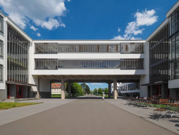 Bauhaus Dessau 'da. — Stok fotoğraf
