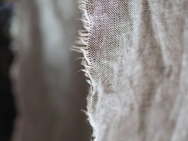 Brązowy tkanina tekstura tło — Zdjęcie stockowe