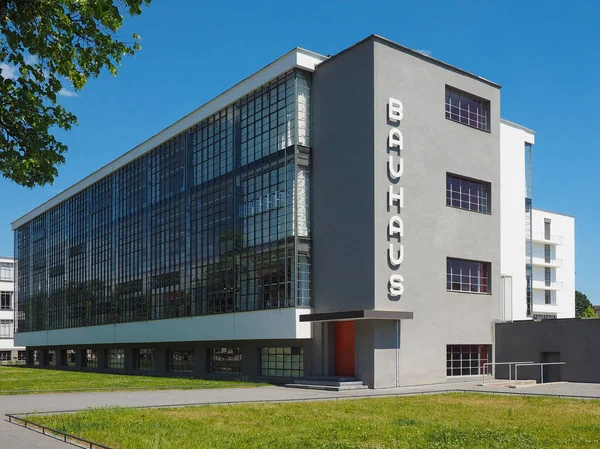 Bauhaus in Dessau — Stock Photo, Image