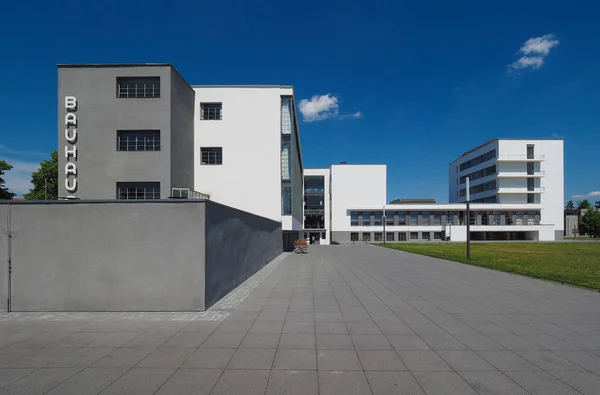 Bauhaus em Dessau — Fotografia de Stock