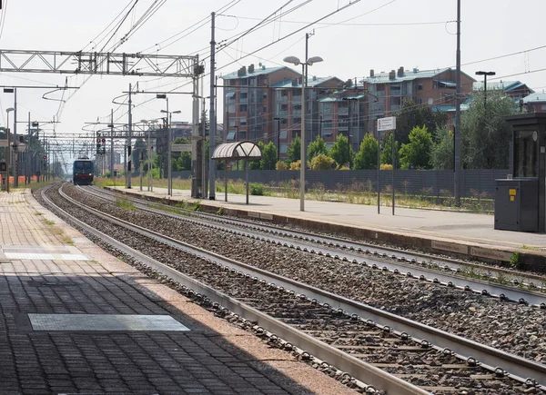 Collegno train station in Collegno — Stock Photo, Image