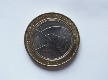 2 İngiliz Lirası para, Amerika Birleşik Devletleri