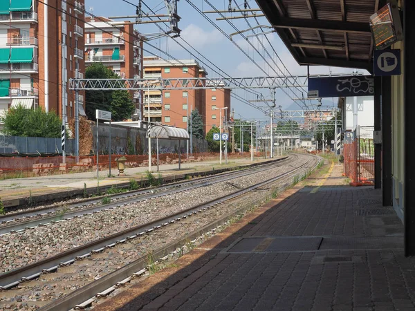 Collegno estacion de tren en Collegno —  Fotos de Stock