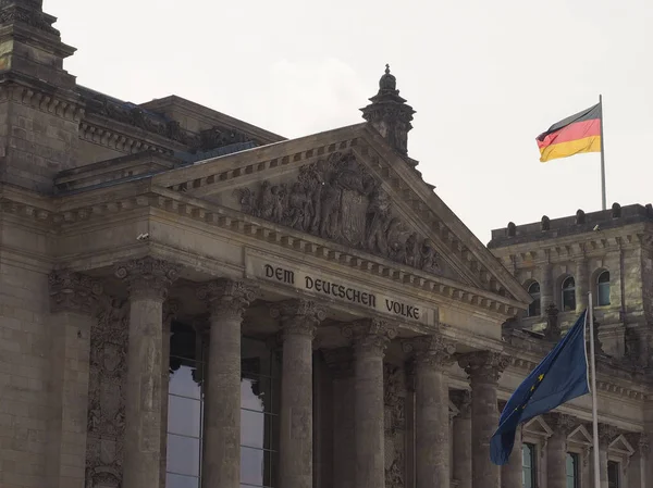 Parlamento del Bundestag a Berlino — Foto Stock