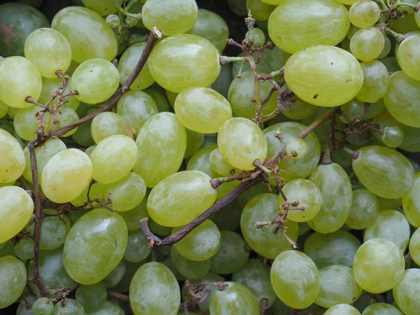 Білий виноград фруктова їжа — стокове фото