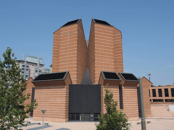 Santo volto kirche in turin — Stockfoto