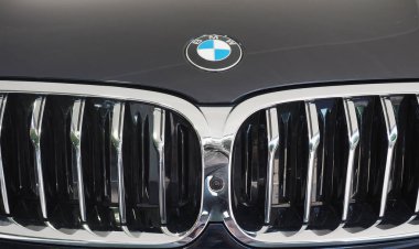 Torino, İtalya - Haziran 2019: Bmw işareti