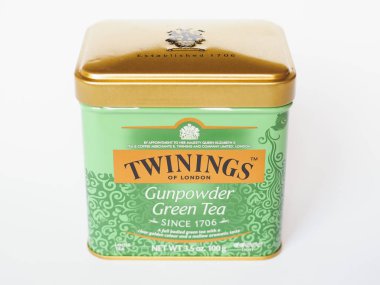 Londra - Ağu 2019: Twinings Barut Yeşil çay