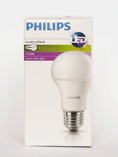 Amszterdam-augusztus 2019: Philips LED — Stock Fotó