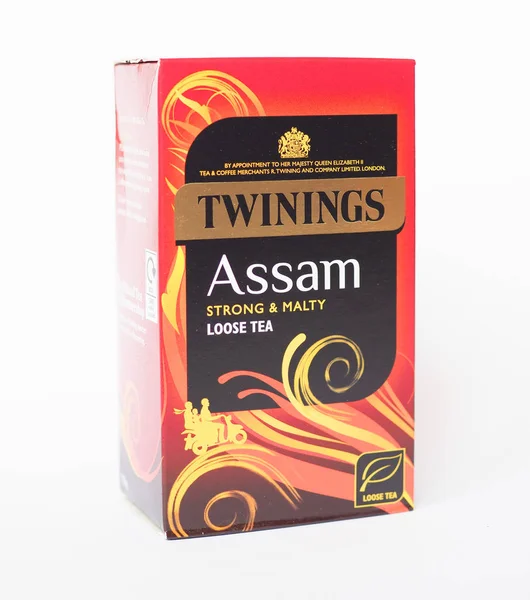 LONDON - AUG 2019: Twinings Assam loose tea — Stock Photo, Image