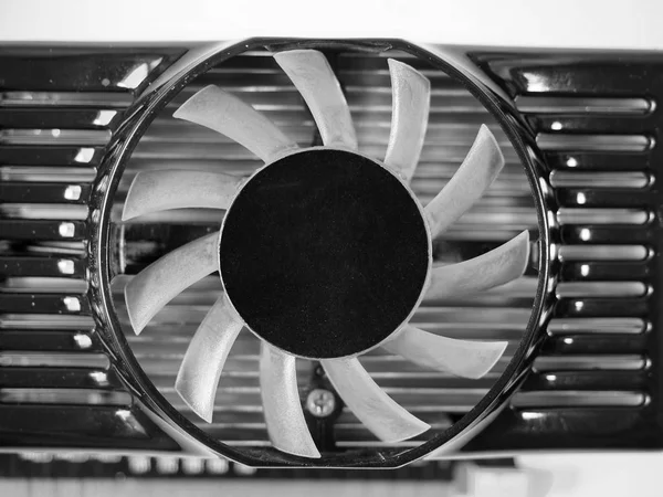 Ventilátor chlazení počítače — Stock fotografie