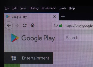 San Francisco - Ağu 2019: Google Play web sitesi