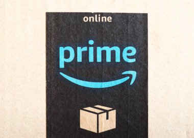 Seattle - Ağu 2019: Amazon prime işareti