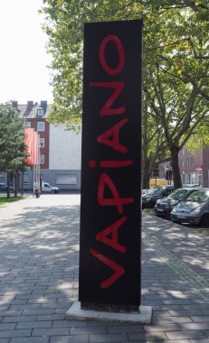 Aachen - Ağu 2019: Vapiano işareti