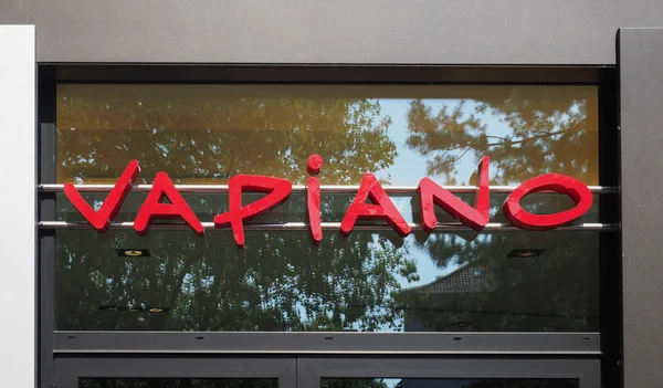 Aachen-aug 2019: Vapiano Sign — Stockfoto