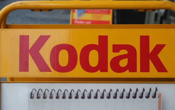 Aken-aug 2019: Kodak Sign — Stockfoto