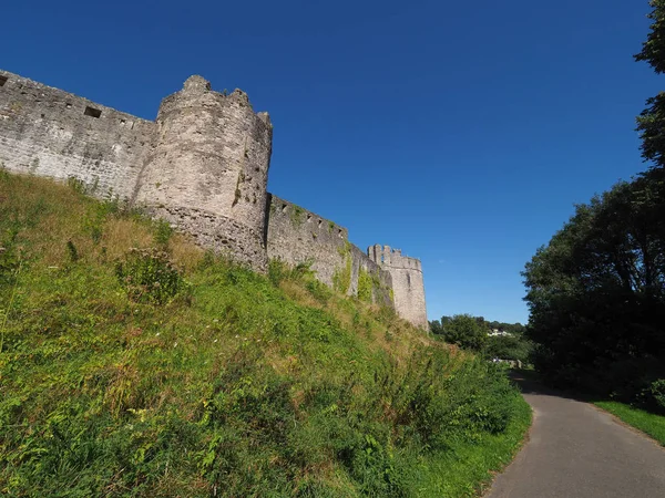 Ruínas do Castelo Chepstow em Chepstow — Fotografia de Stock