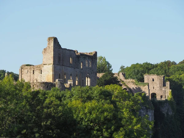 Castillo de Chepstow ruinas en Chepstow — Foto de Stock