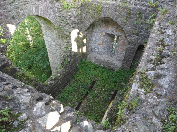 Kasteelruïne Chepstow in Chepstow — Stockfoto