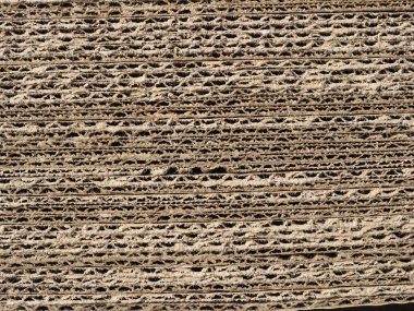 kahverengi kıvrımlı karton desen arkaplanı