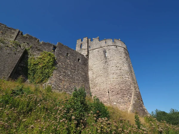 Ruiny zamku Chepstow w Chepstow — Zdjęcie stockowe