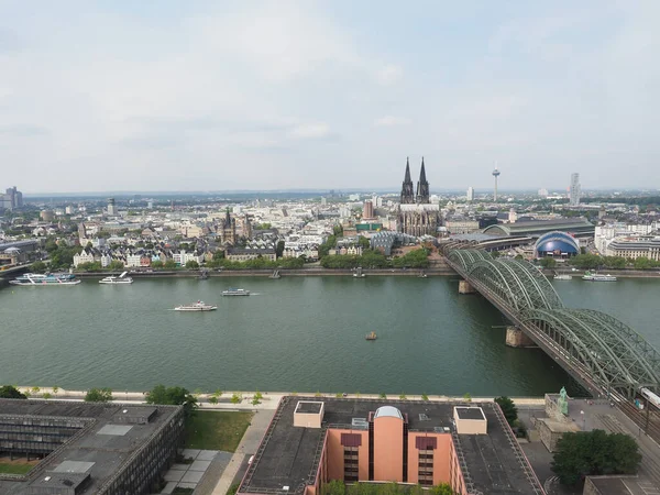 Vista aérea de Koeln — Fotografia de Stock