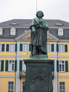 Beethoven Denkmal (1845) Bonn'da