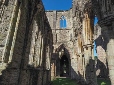 Tintern Manastırı (Abaty Tyndyrn) Tintern içinde