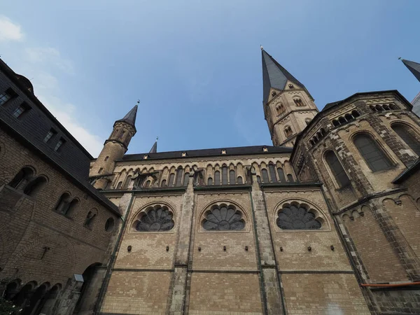 Bonner Muenster (Bonn Minster) basílica iglesia en Bonn —  Fotos de Stock