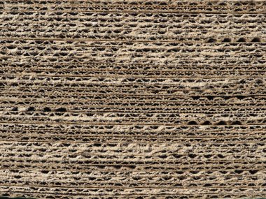 kahverengi kıvrımlı karton desen arkaplanı